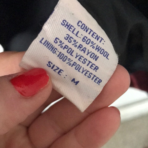 MARIA D by Nordstrom’s Wool Coat - Picture 6 of 7